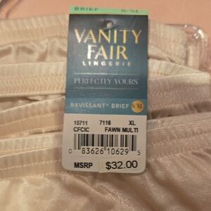 Vanity Fair Fawn Multi Briefs 18345 8/XL